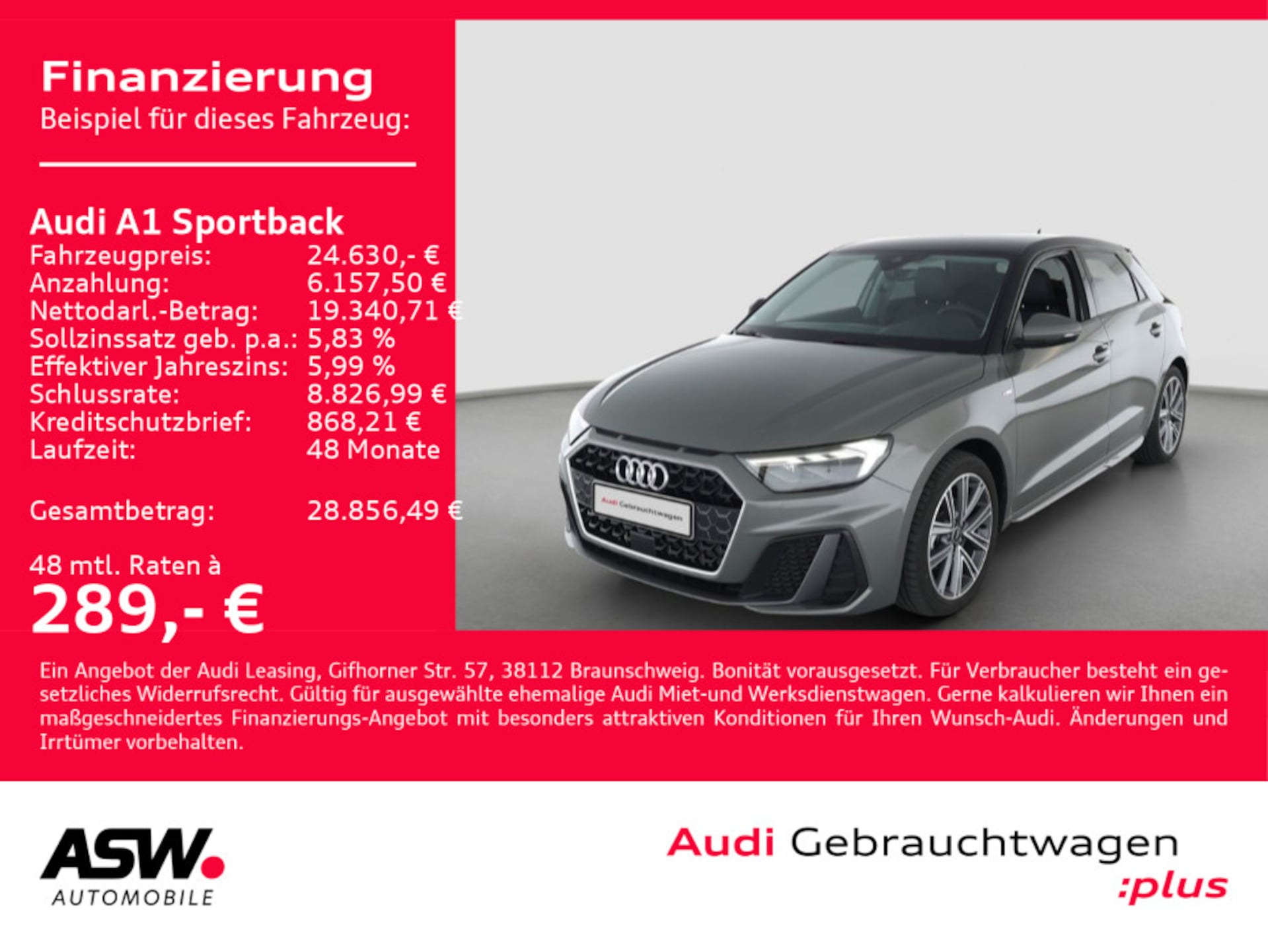 Audi A1 Sportback S line