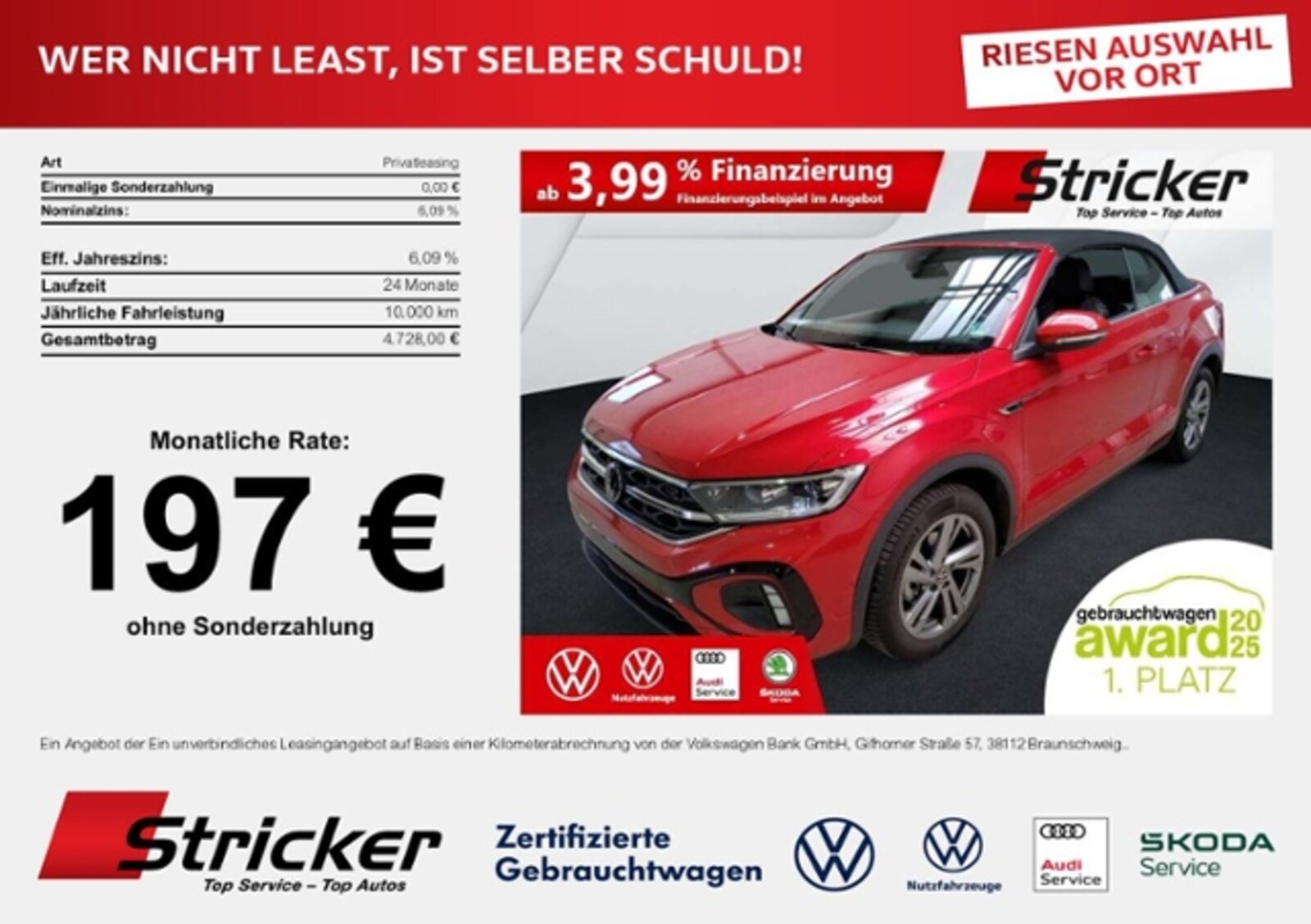 Volkswagen T-Roc Cabriolet