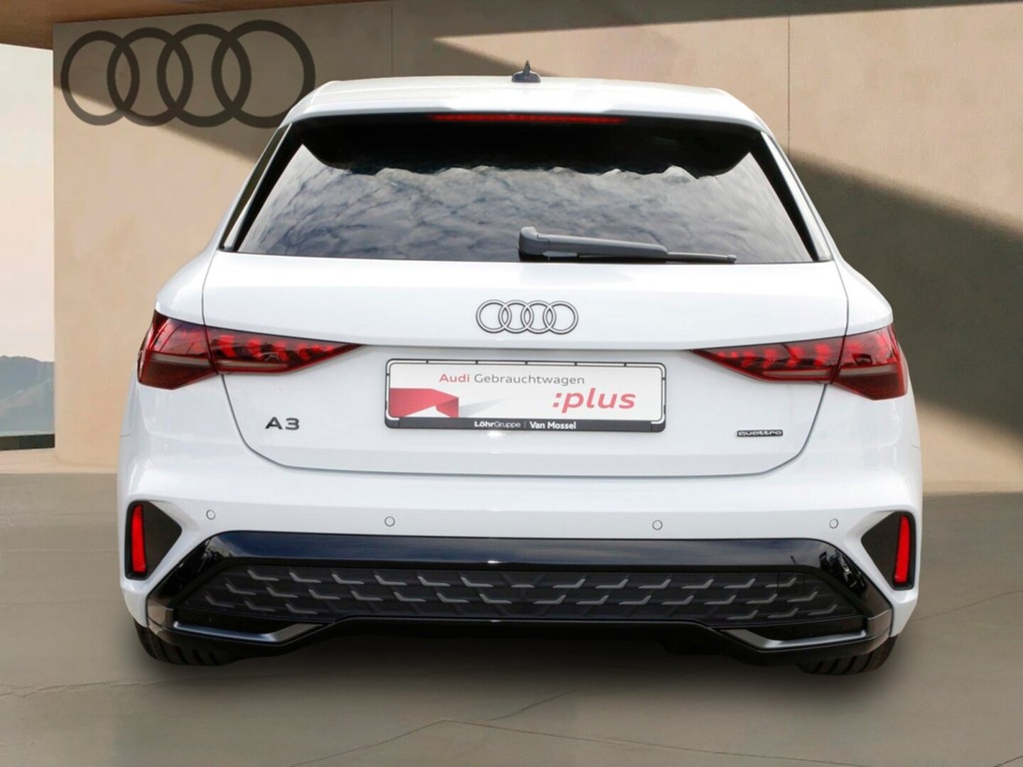 Bild über Audi A3 Sportback S line TFSI quattro 150 kW S tronic - für weitere Informationen kontaktieren Sie den Audi Partner