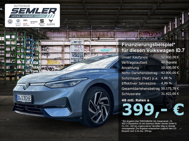 Volkswagen ID.7 Tourer Pro AHK 360° E-HKP HUD WP MATRIX NAVI (DA-S-3526E)