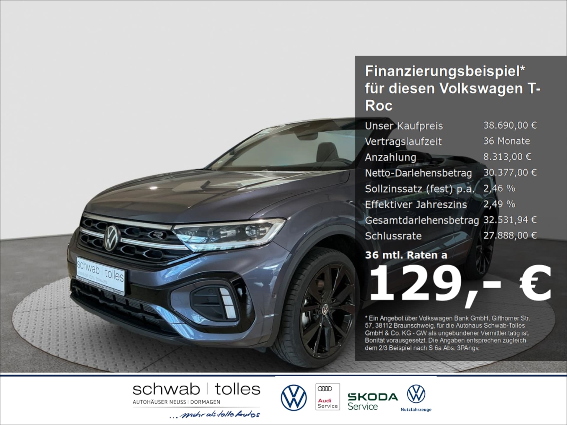 Volkswagen T-Roc Cabriolet R-Line