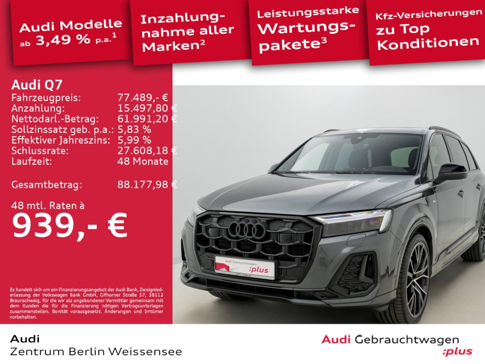 Audi Q7 SUV S line