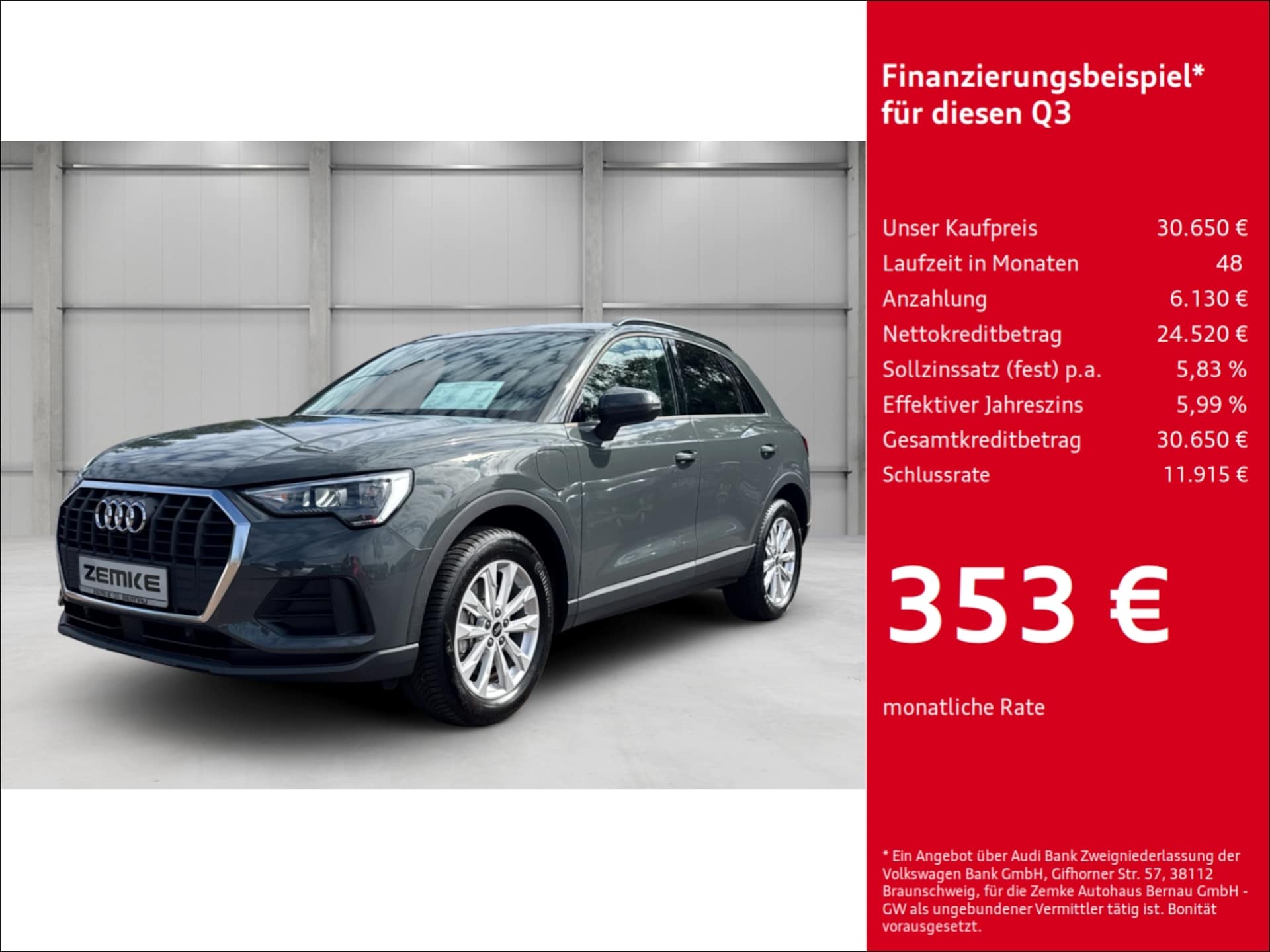 Audi Q3 TFSI e