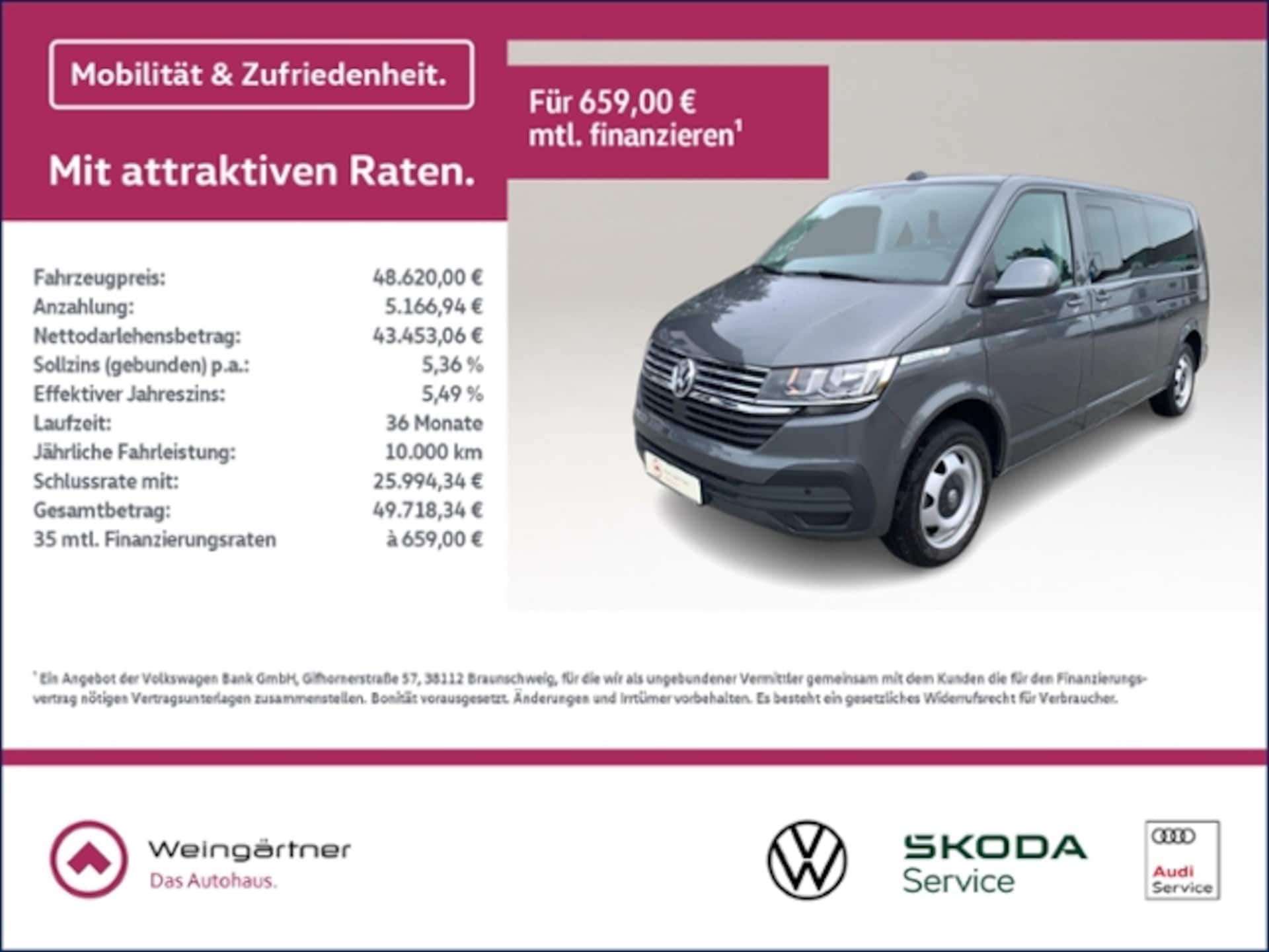 Volkswagen T6.1 Caravelle langer Radstand Comfortline