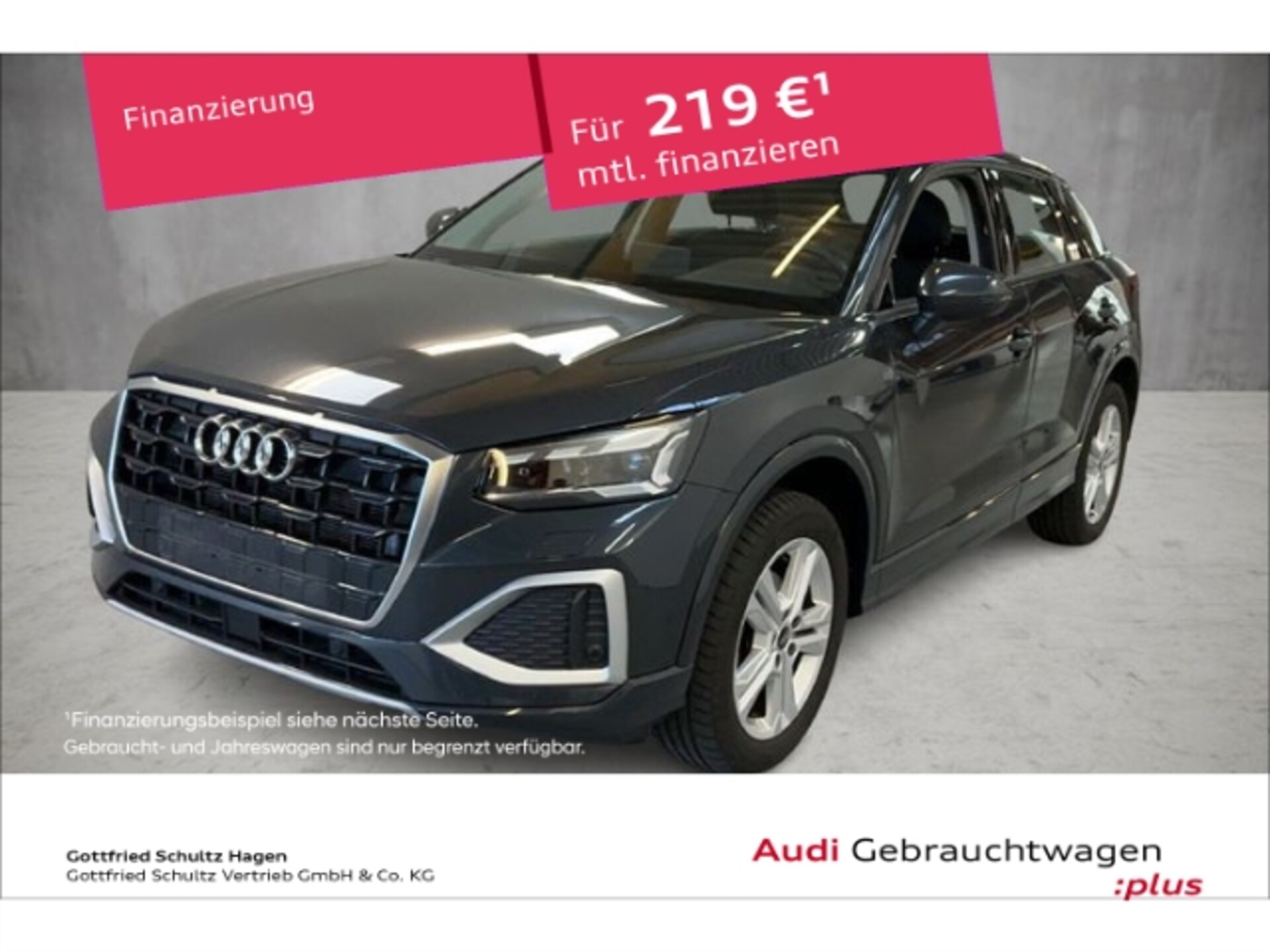 Audi Q2 2023 — advanced 35 TFSI 110 kW (150 PS) S tronic Q2 35 TFSI S-tronic MATRIX MMI ACC SHZ KAMERA adva