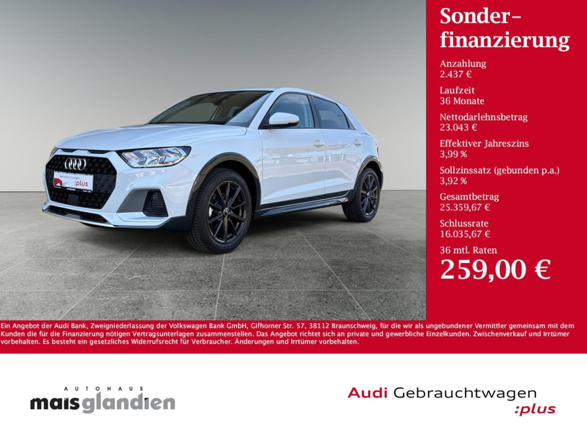 Audi A1 allstreet