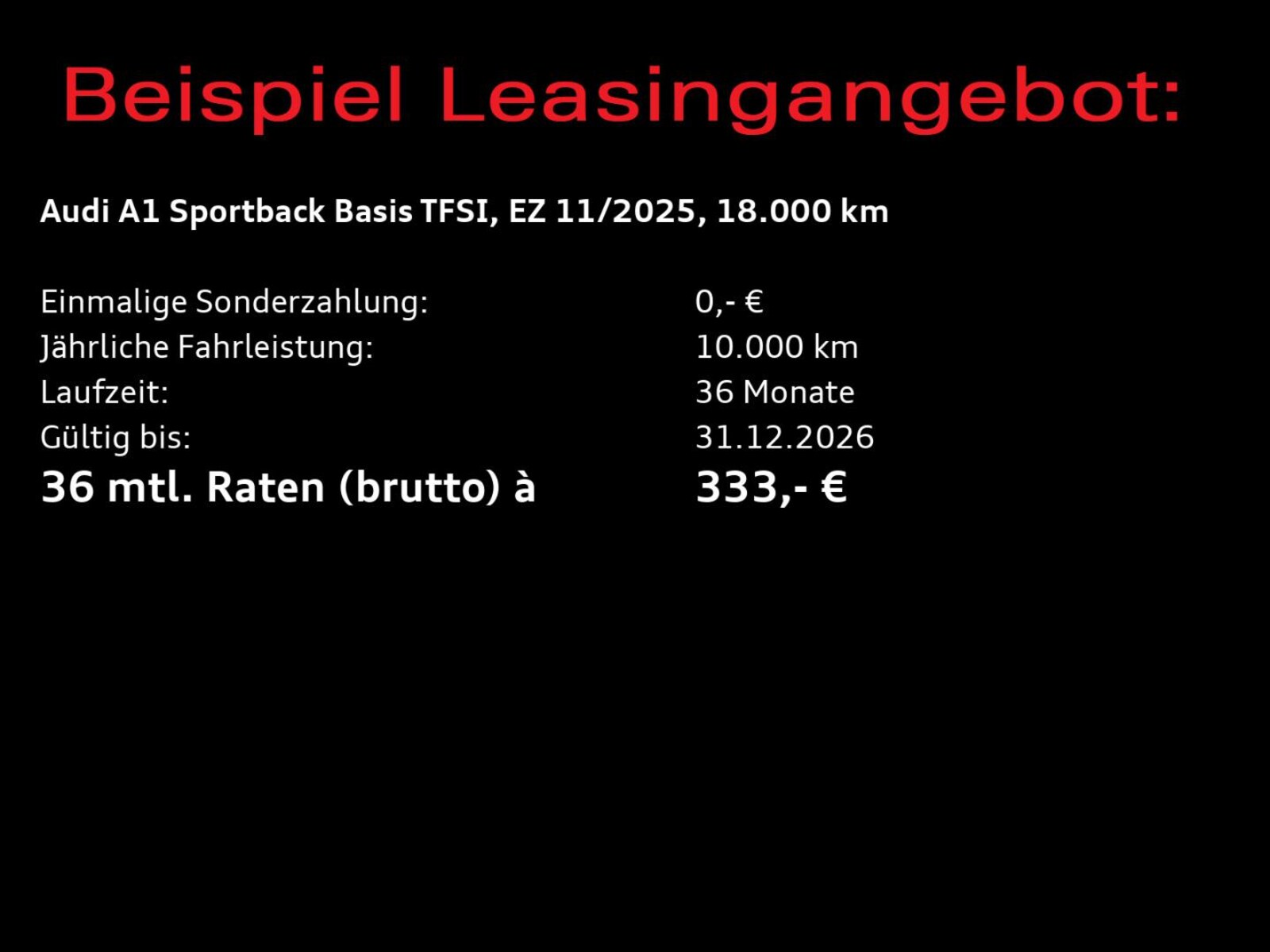 Audi A1 Sportback – Bild 7