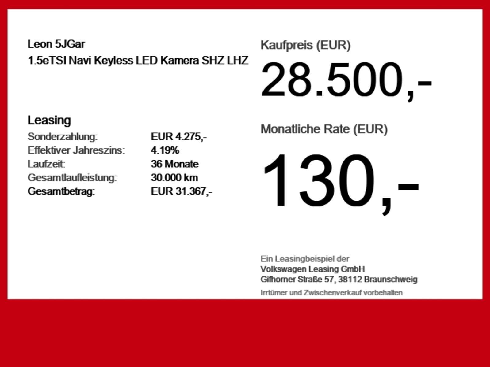CUPRA Leon – Bild 6
