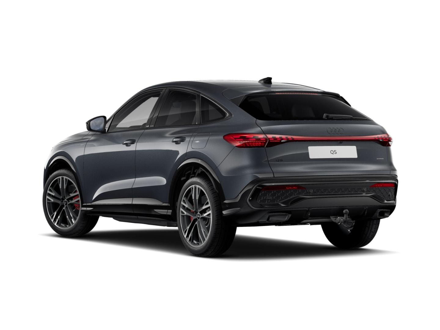 Bild über Audi Q5 Sportback e-hybrid edition one mit Akzenten mythosschwarz e-hybrid quattro 270 kW S tronic - für weitere Informationen kontaktieren Sie den Audi Partner