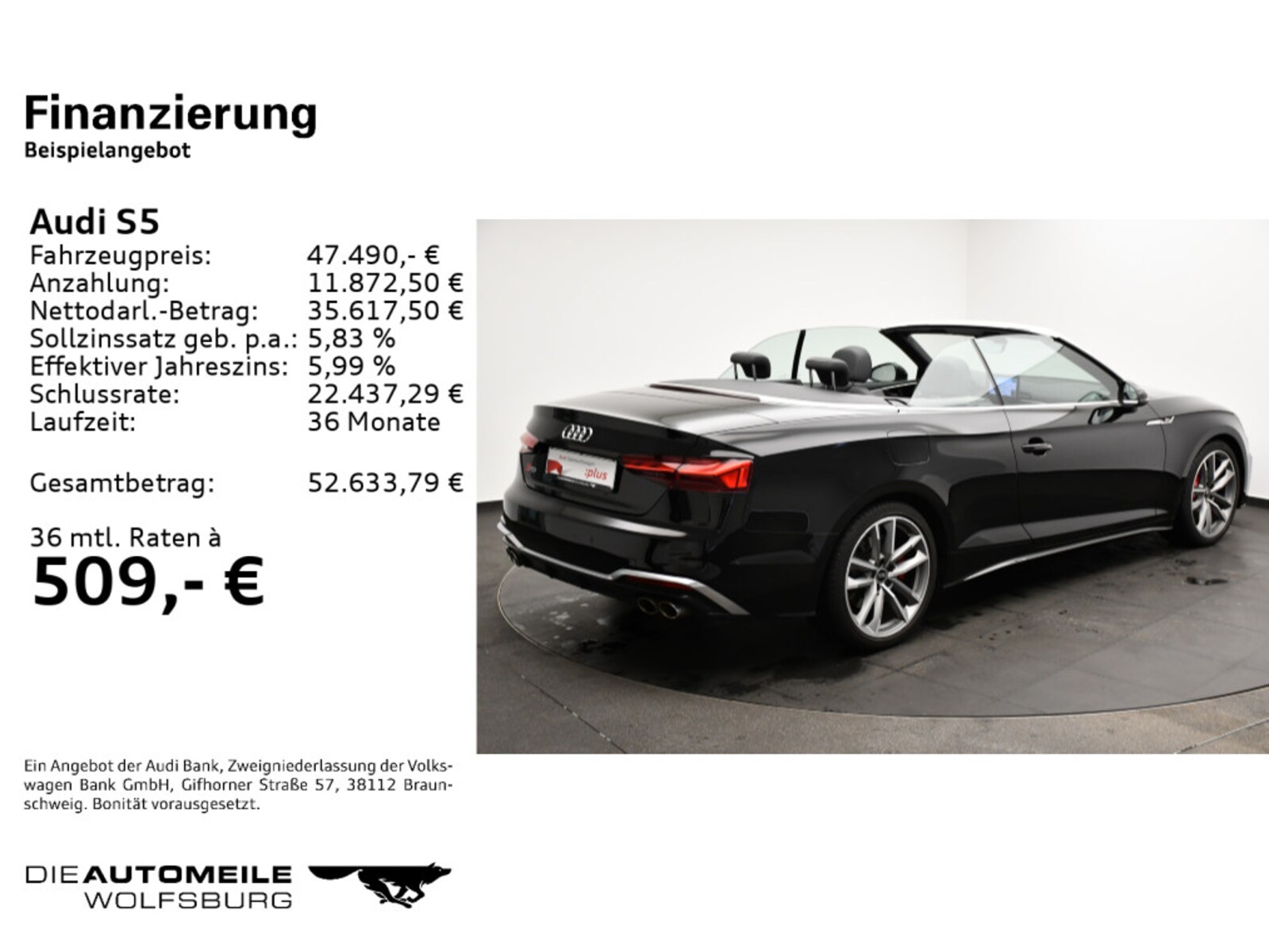 Audi S5 Cabriolet – Bild 2