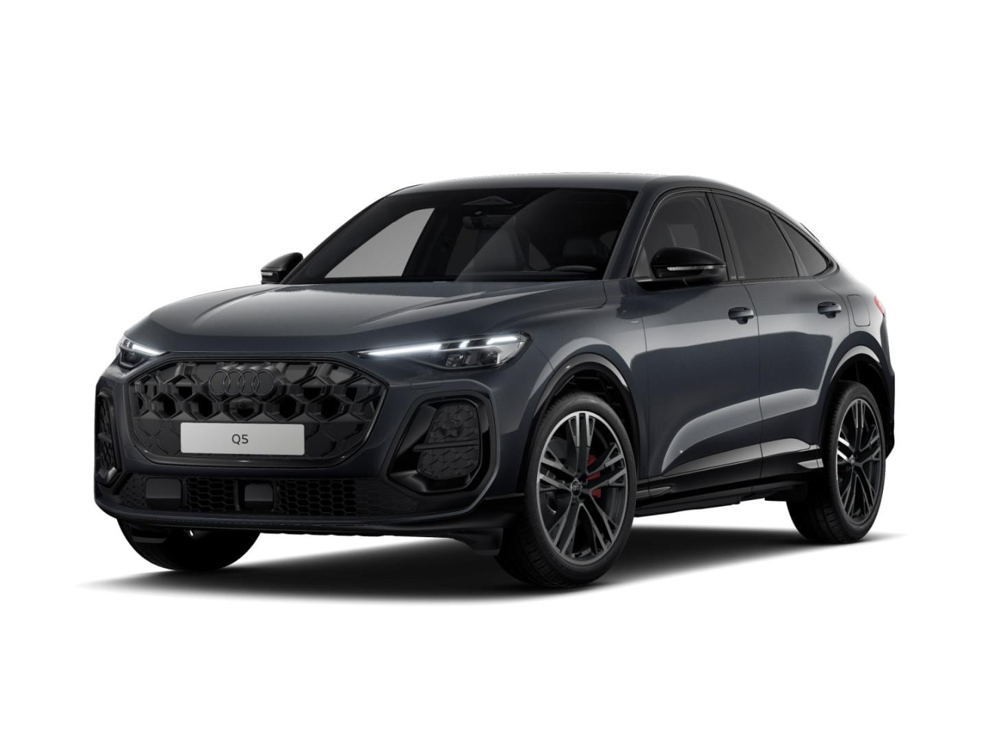 Bild über Audi Q5 Sportback e-hybrid edition one mit Akzenten mythosschwarz e-hybrid quattro 270 kW S tronic - für weitere Informationen kontaktieren Sie den Audi Partner