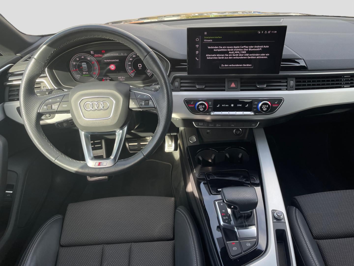 Bild über Audi A5 Sportback S line business 40 TFSI S tronic - für weitere Informationen kontaktieren Sie den Audi Partner