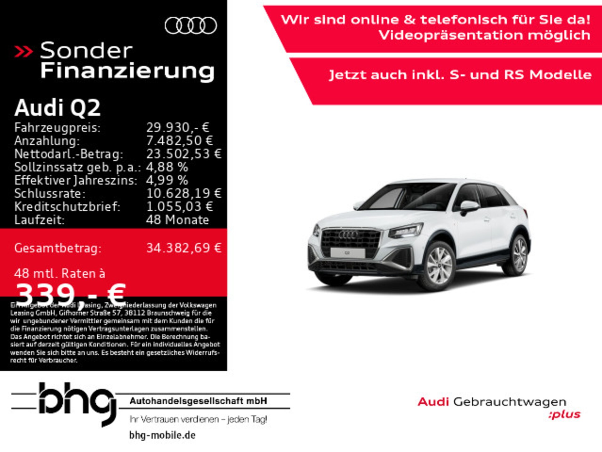 Audi Q2 S line