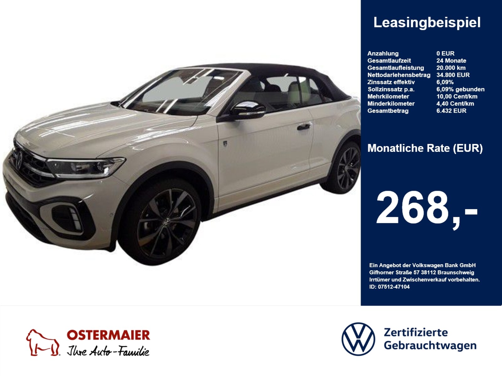 Volkswagen T-Roc Cabriolet