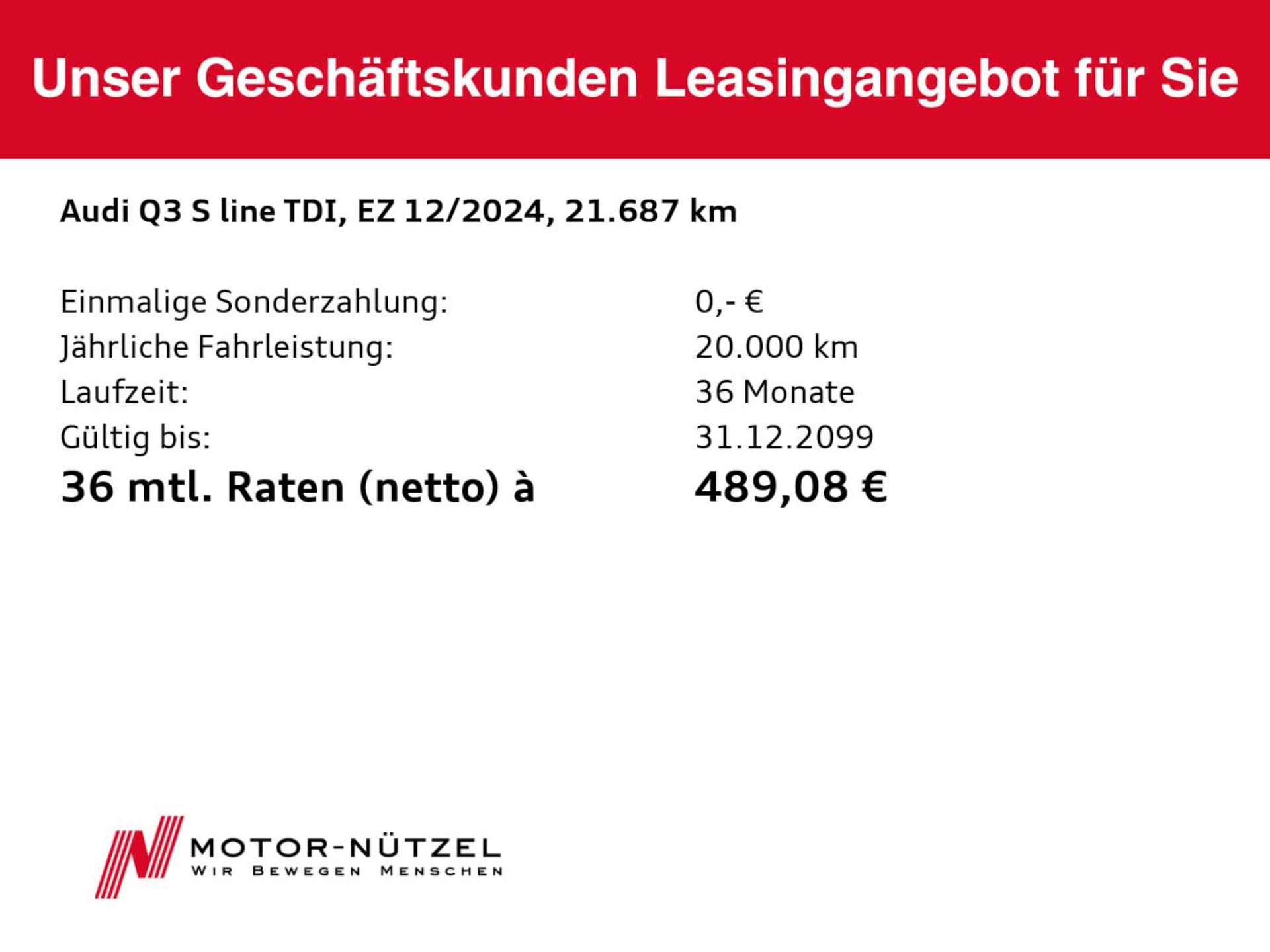Audi Q3 SUV S line