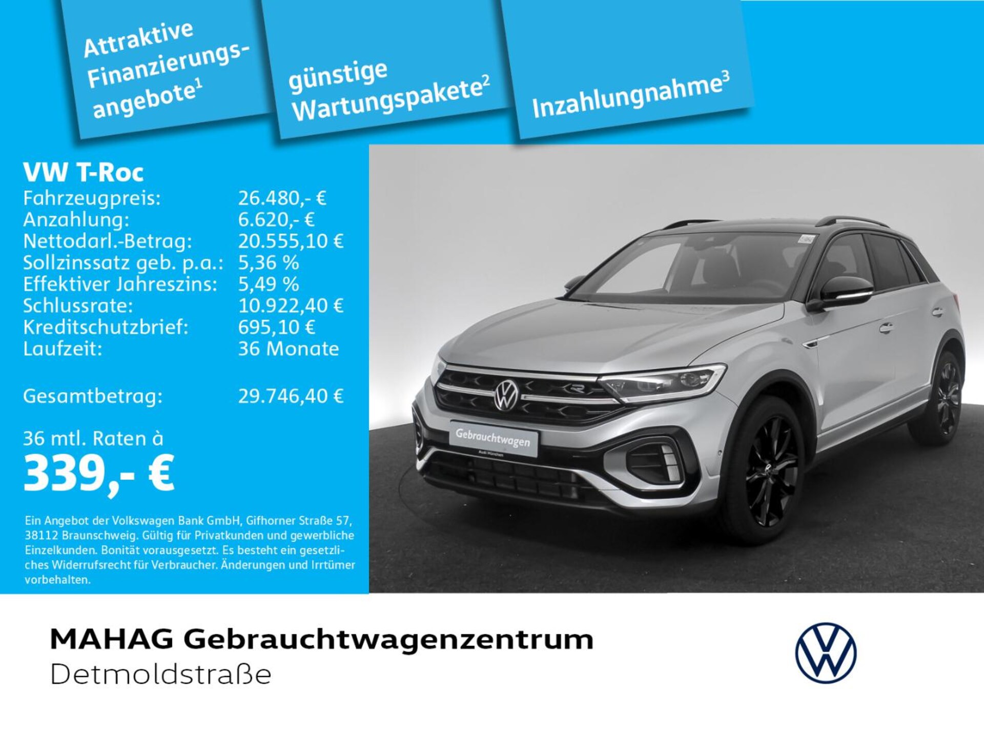 Volkswagen T-Roc R-Line