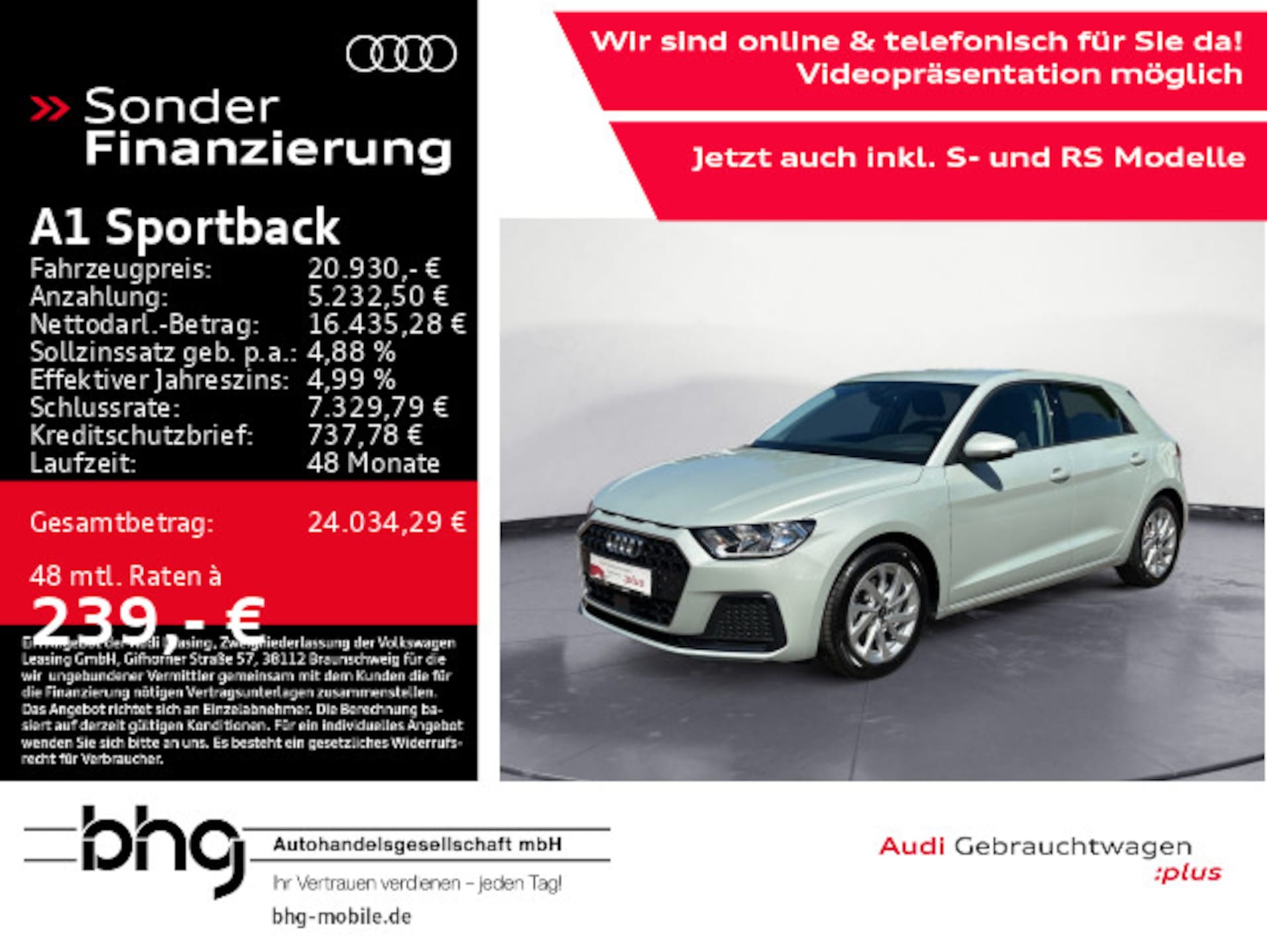 Audi A1 Sportback Advanced