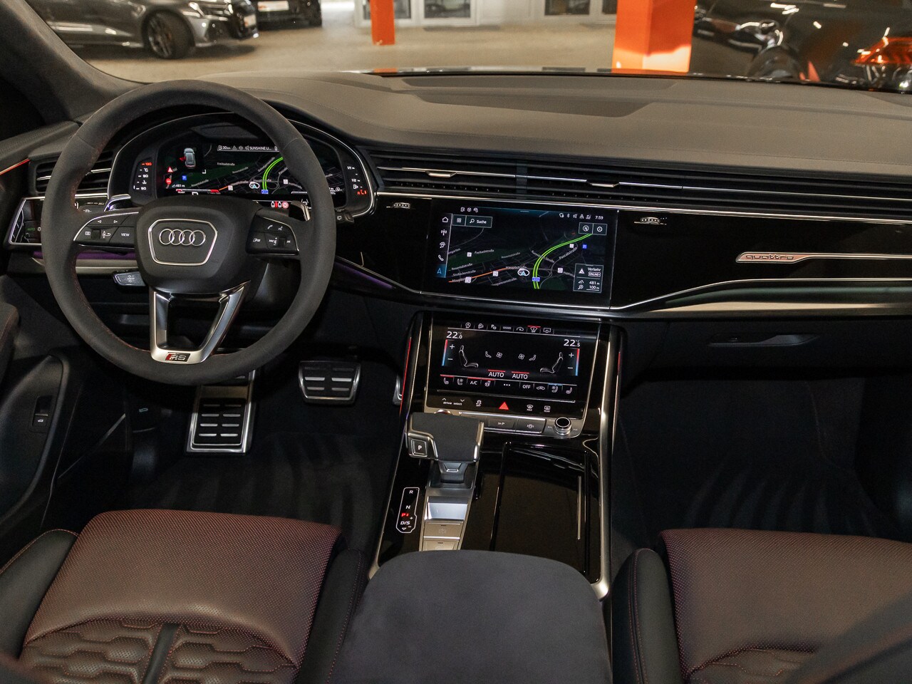 Image about Audi RS Q8 SUV quattro tiptronic