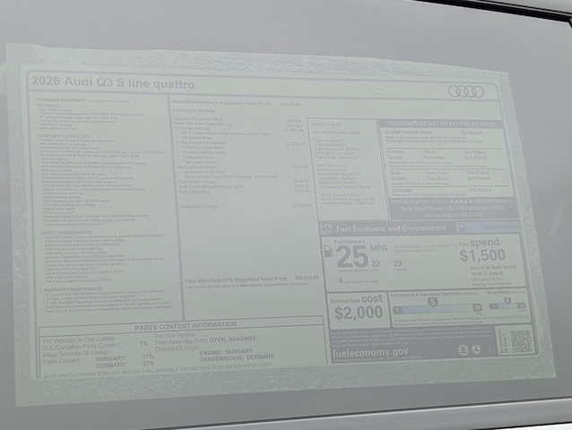 2026 Audi Q3 SUV