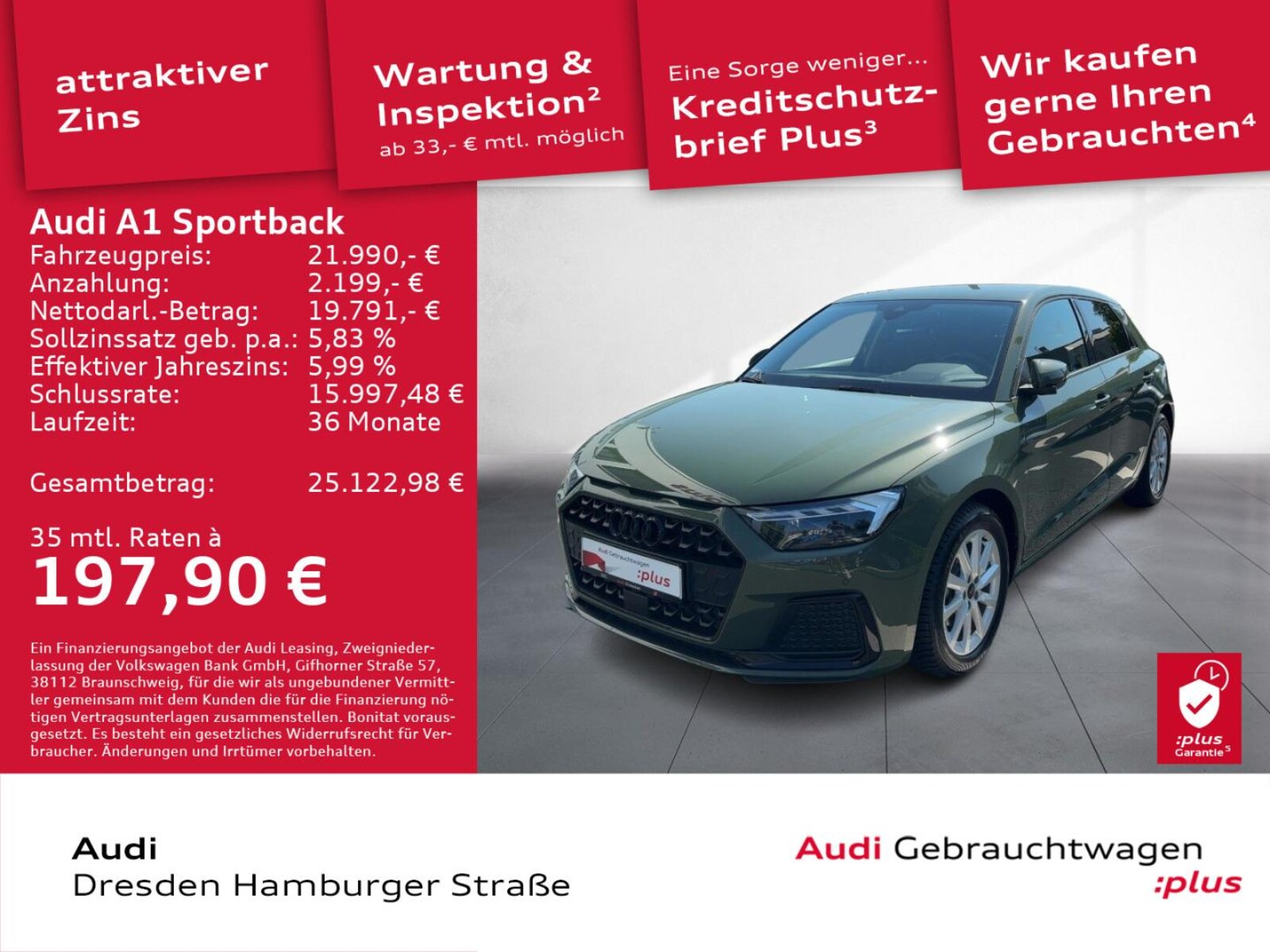 Audi A1 Sportback – Bild 2