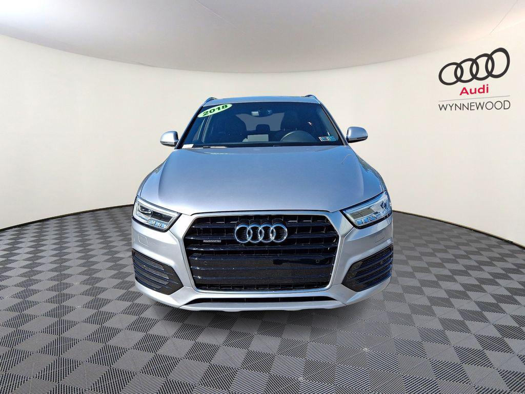 Used 2018 Audi Q3 Premium Plus with VIN WA1JCCFS6JR011159 for sale in Ardmore, PA