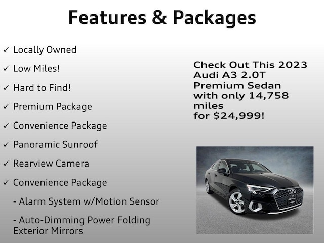 2023 Audi A3