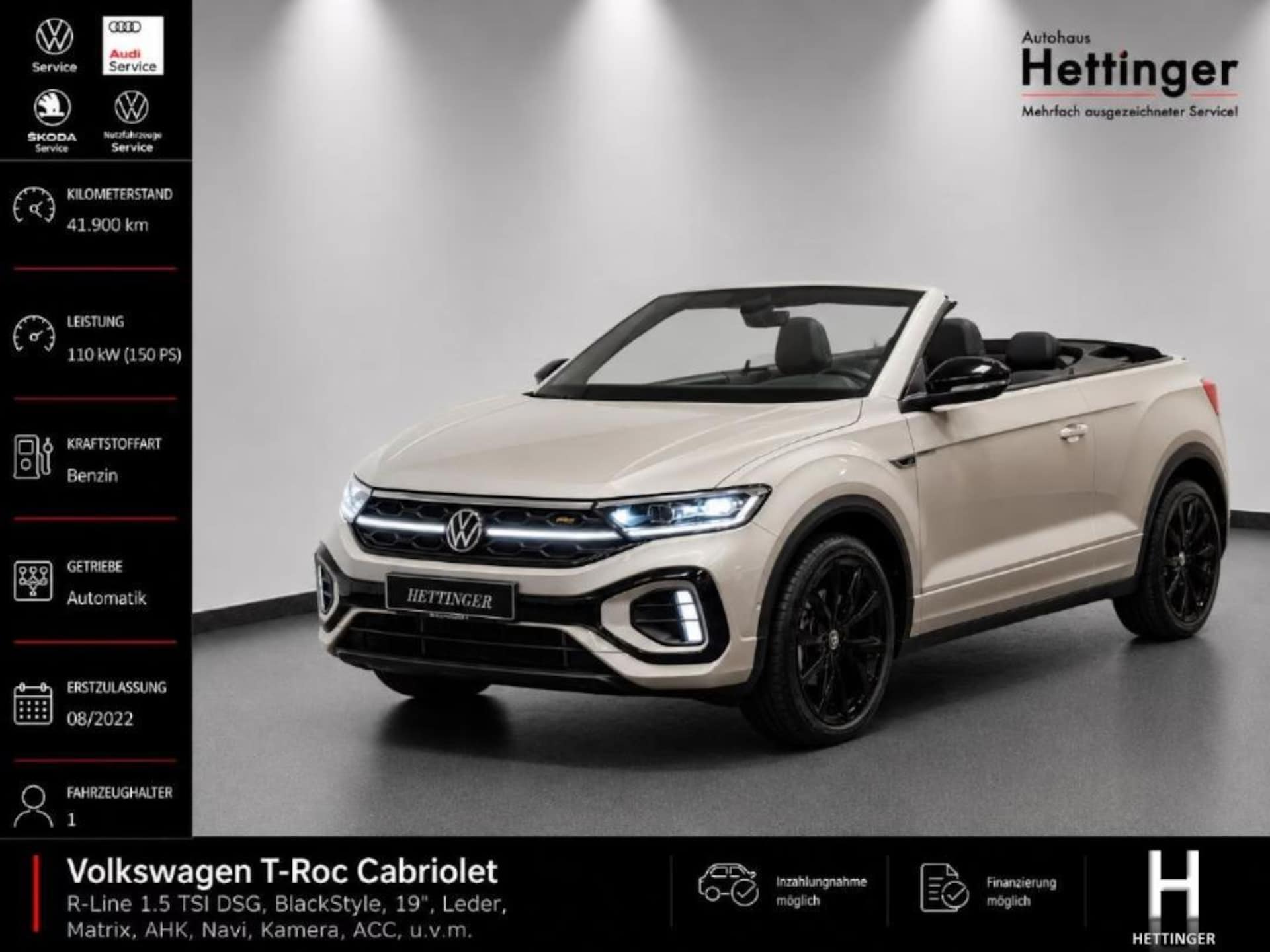 Volkswagen T-Roc Cabriolet R-Line