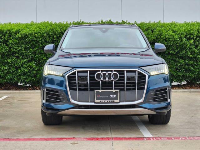 Used 2022 Audi Q7 Prestige with VIN WA1VXBF75ND015380 for sale in Mckinney, TX