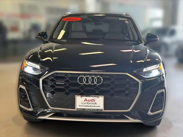 Used 2022 Audi Q5 Premium with VIN WA1GAAFY4N2096557 for sale in Lynbrook, NY