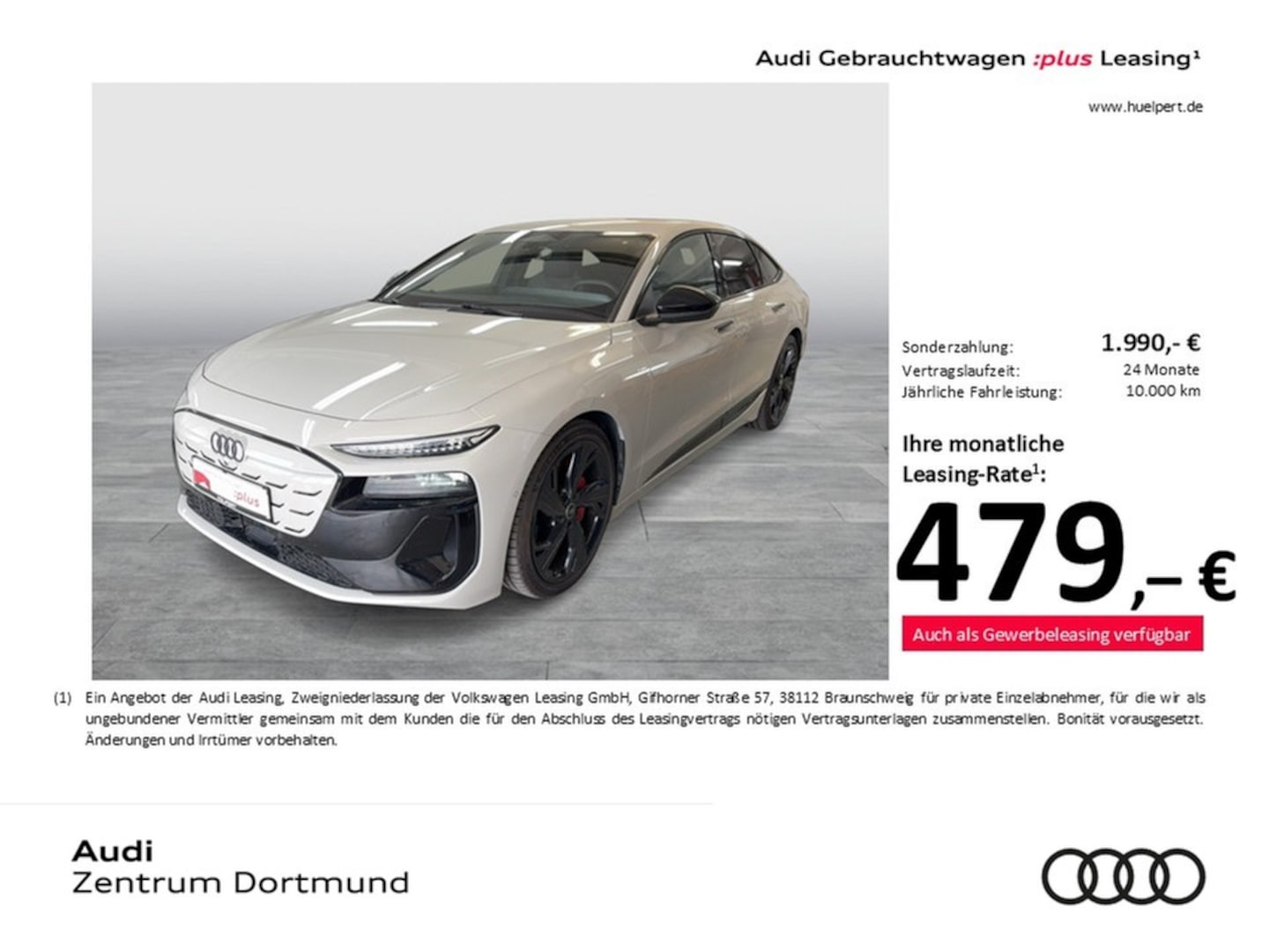 Bild über Audi A6 Sportback e-tron e-tron quattro - für weitere Informationen kontaktieren Sie den Audi Partner