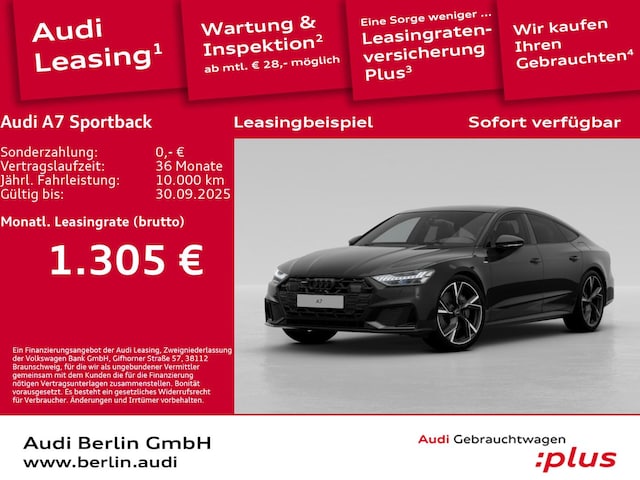 Image about Audi A7 Sportback TFSI e 50 TFSI e quattro S tronic