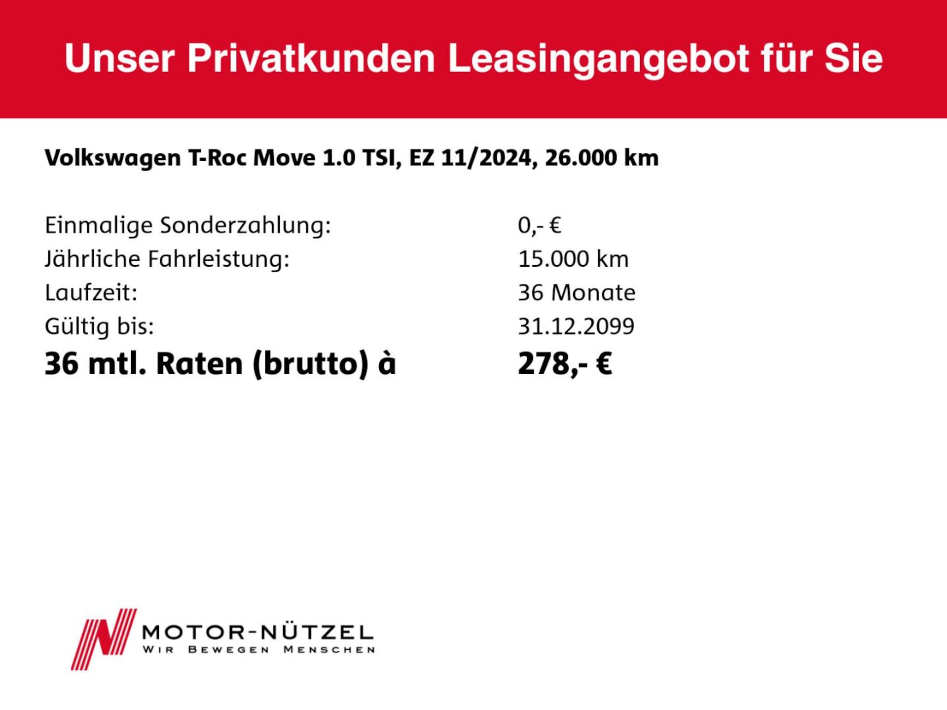 Volkswagen T-Roc MOVE