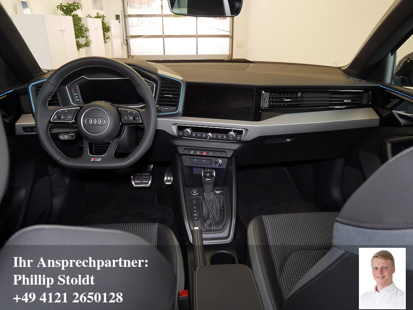 Bild über Audi A1 Sportback S line 30 TFSI S tronic - für weitere Informationen kontaktieren Sie den Audi Partner