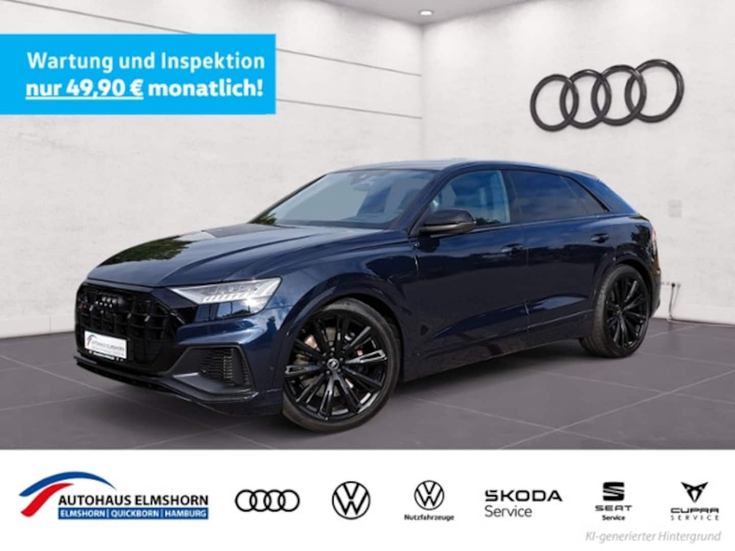 Bild über Audi SQ8 TFSI quattro tiptronic - für weitere Informationen kontaktieren Sie den Audi Partner