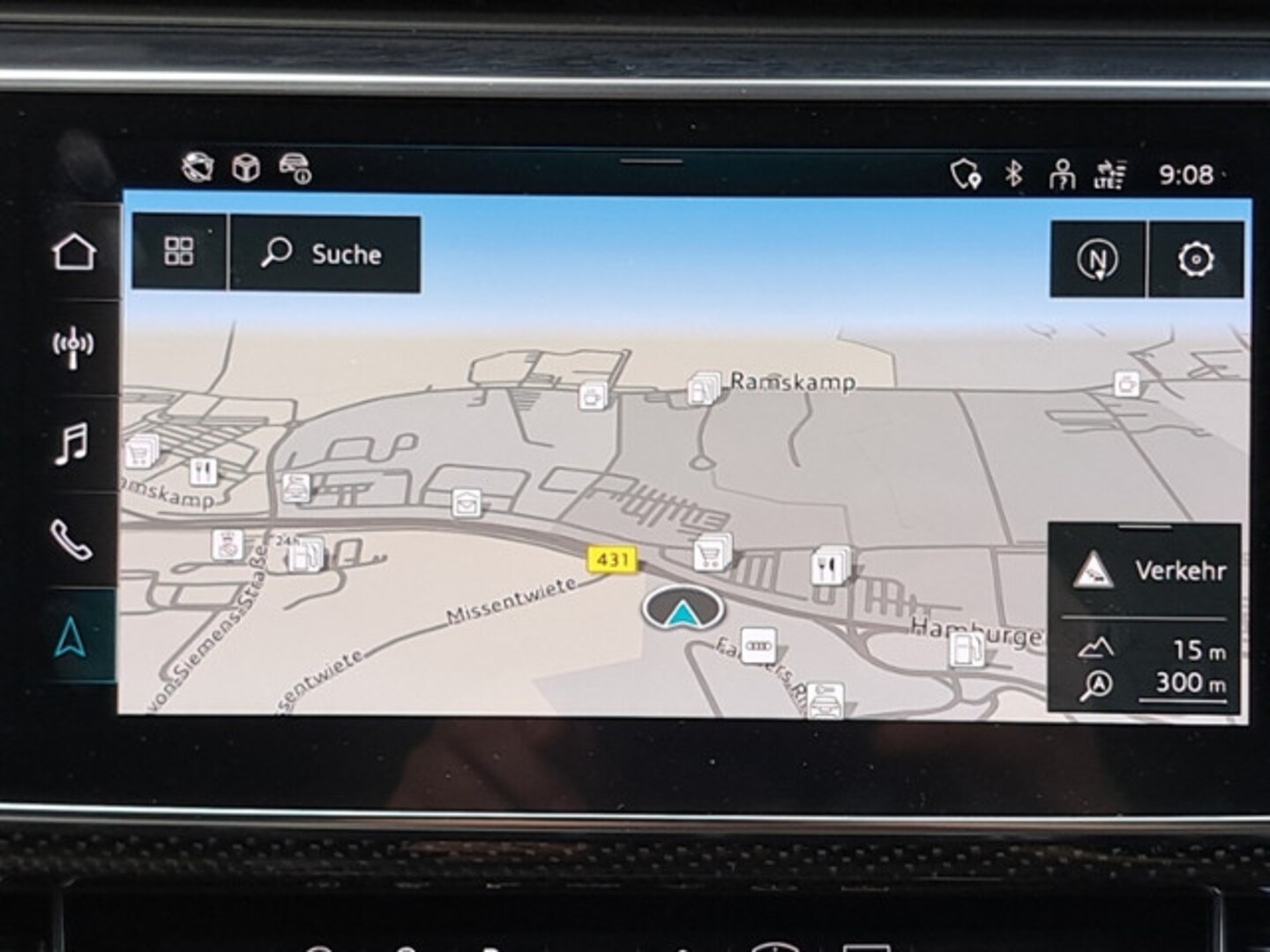 Bild über Audi SQ8 TFSI quattro tiptronic - für weitere Informationen kontaktieren Sie den Audi Partner