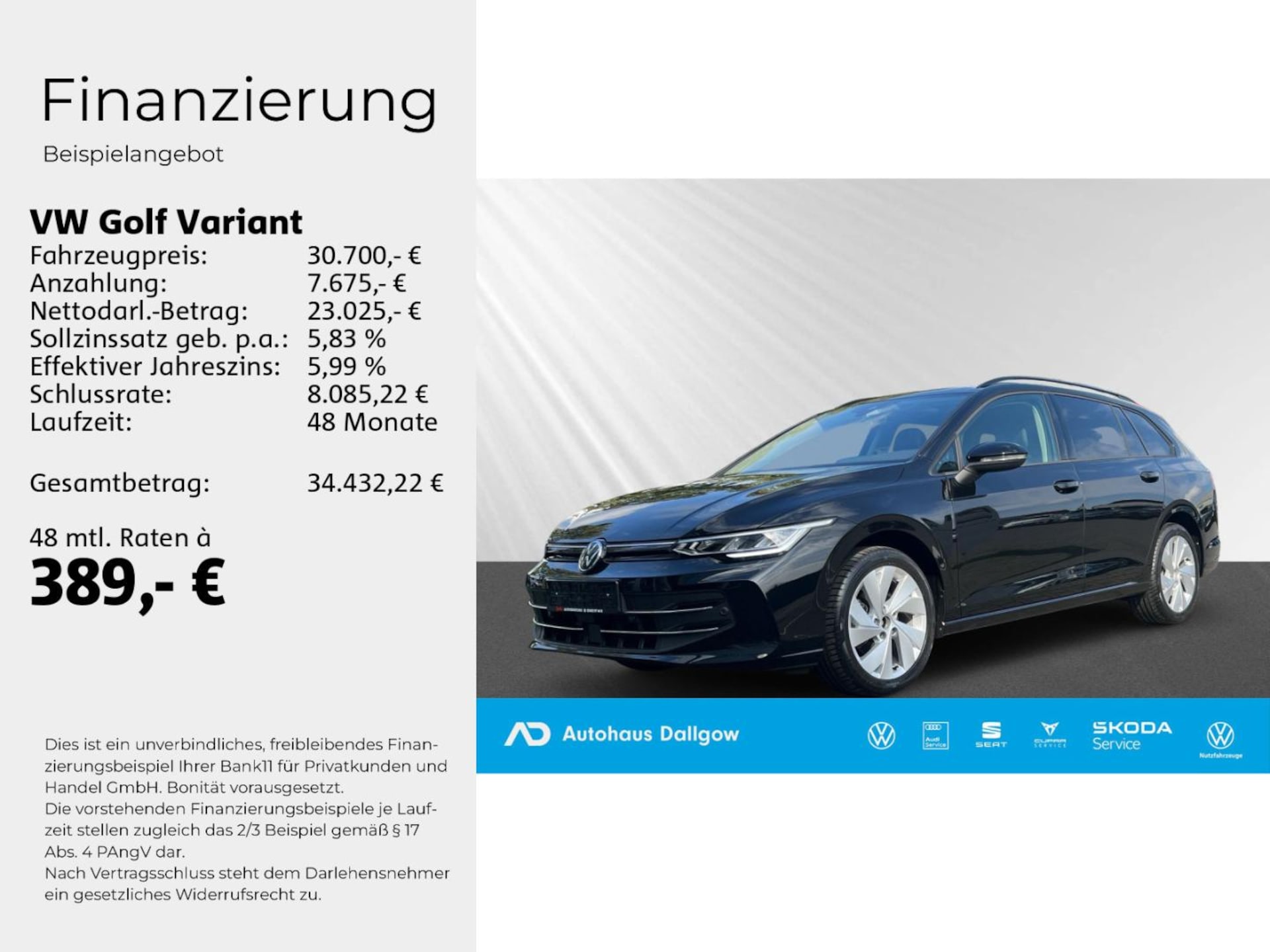 Volkswagen Golf Variant Goal
