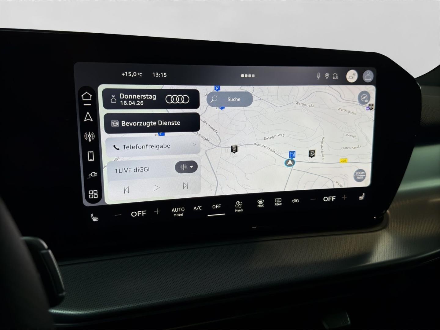 Bild über Audi Q3 Sportback e-hybrid e-hybrid 200 kW S tronic - für weitere Informationen kontaktieren Sie den Audi Partner