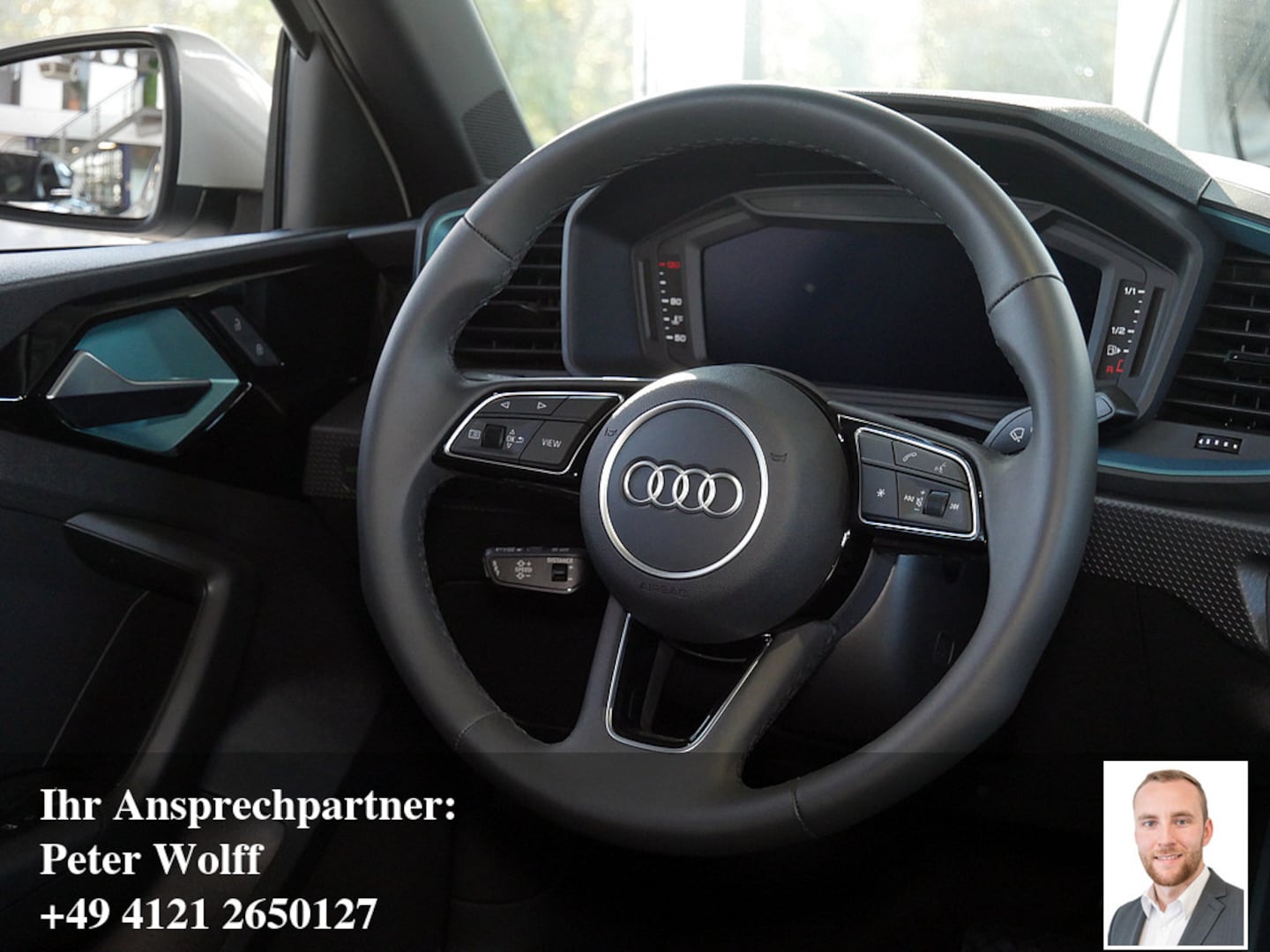 Bild über Audi A1 Sportback S line 40 TFSI S tronic - für weitere Informationen kontaktieren Sie den Audi Partner