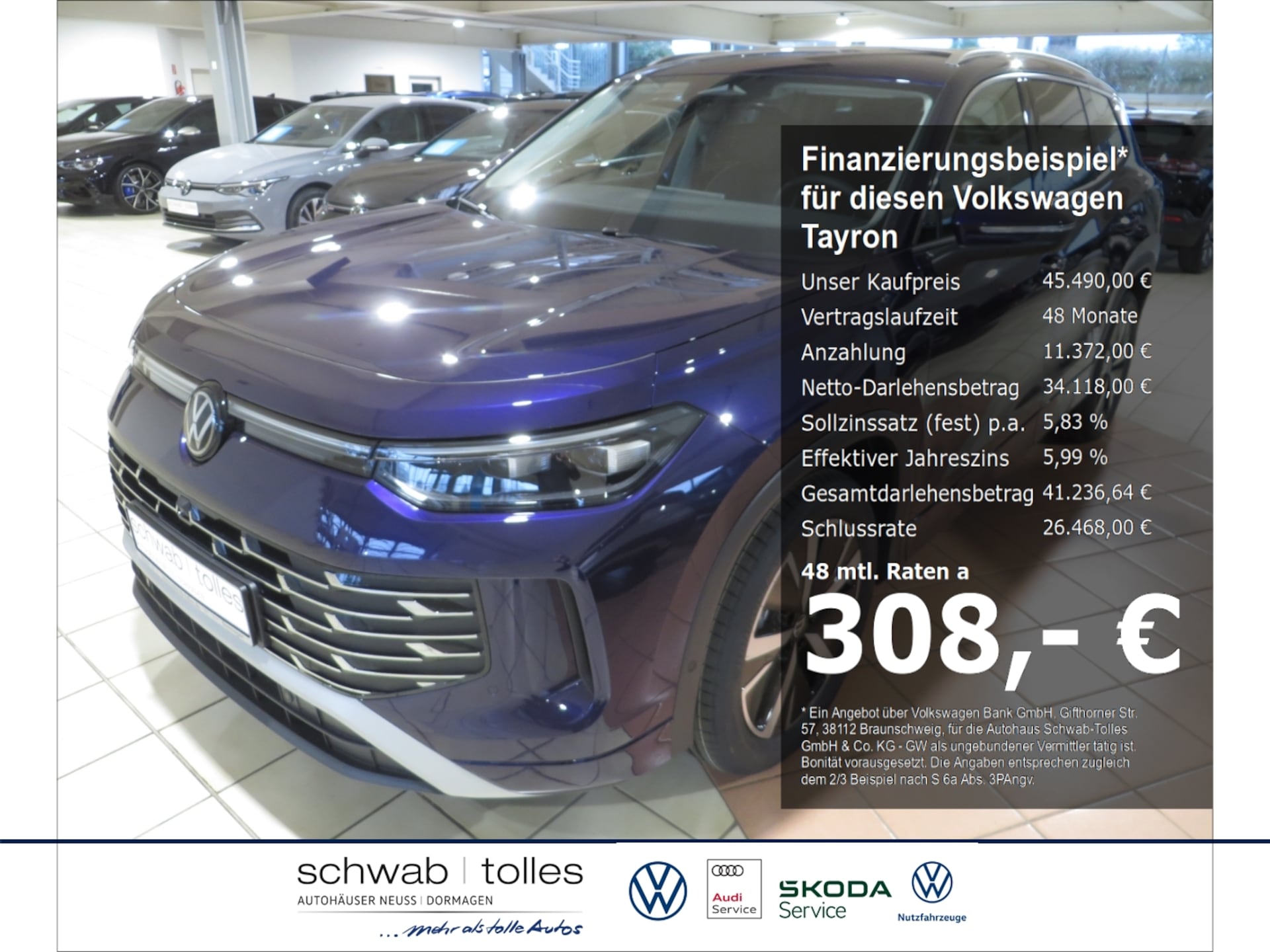 Volkswagen Tayron Elegance