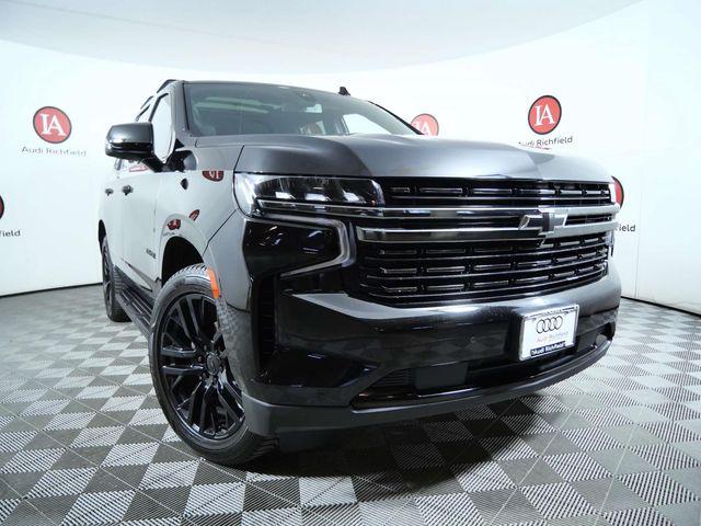 Used 2022 Chevrolet Tahoe RST with VIN 1GNSKRKL1NR141295 for sale in Richfield, Minnesota