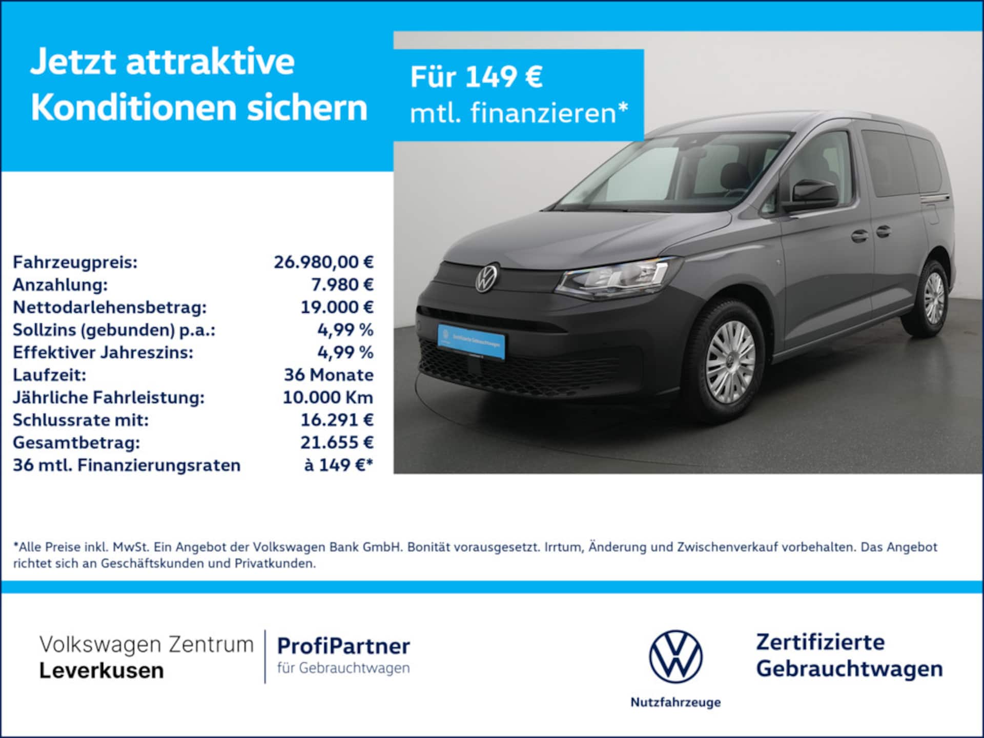 Volkswagen Caddy Basis-Modell