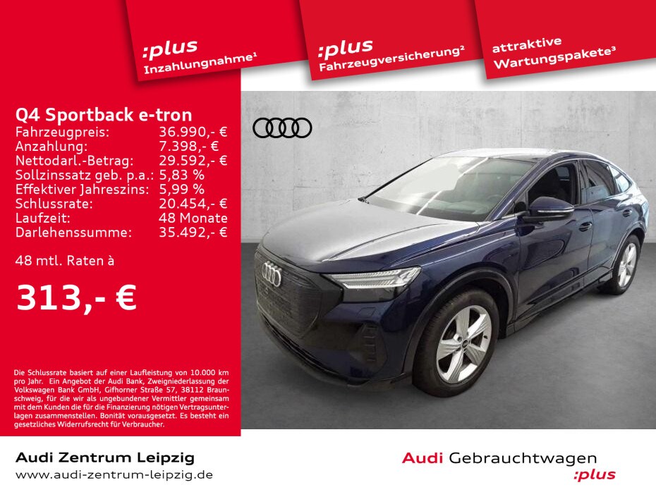 Image about Audi Q4 Sportback e-tron 50 e-tron quattro