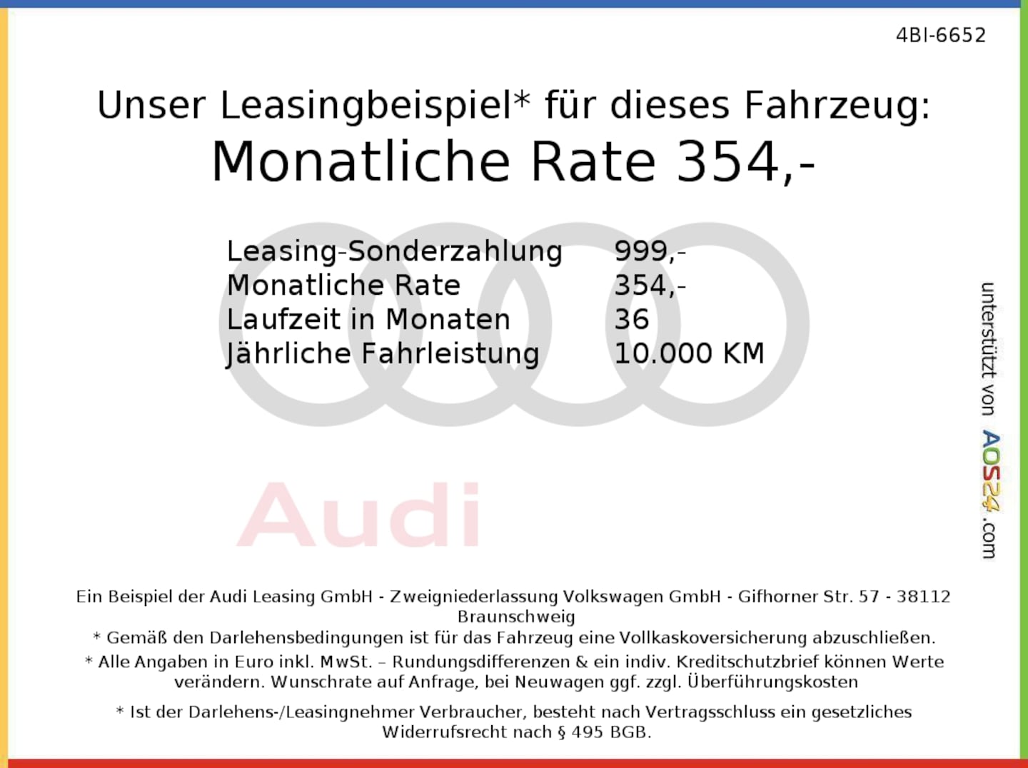 Bild über Audi Q3 TFSI 110 kW S tronic - für weitere Informationen kontaktieren Sie den Audi Partner