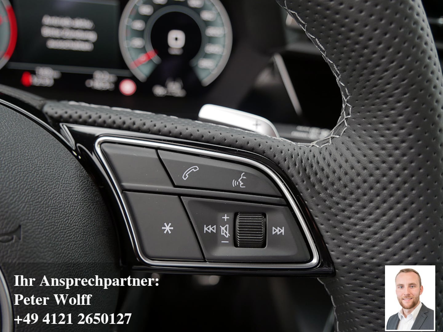 Bild über Audi A3 Sportback TDI S tronic - für weitere Informationen kontaktieren Sie den Audi Partner