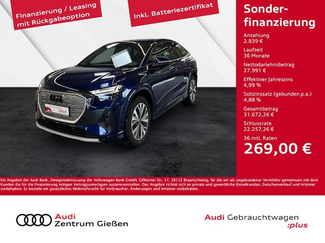 Image about Audi Q4 Sportback e-tron 40 e-tron
