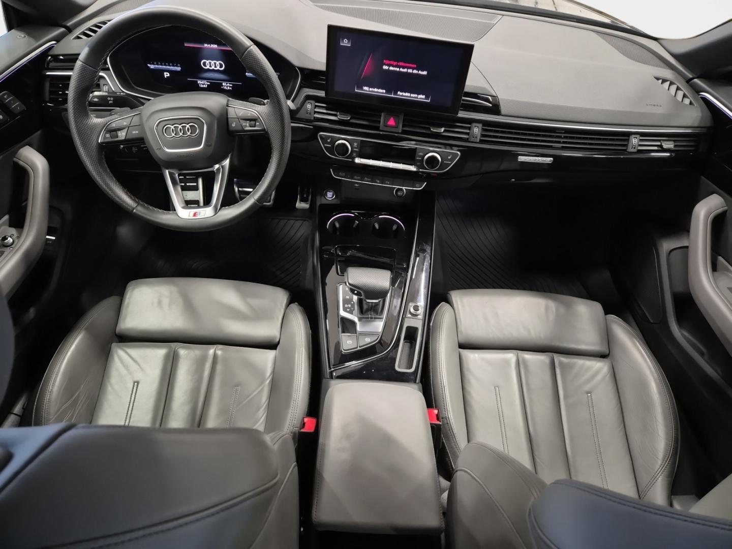 Bild som visar&nbsp;Audi A5 Sportback&nbsp;A5 Sportback 45 TFSI quattro S line 265 hk S tronic - för mer information kontakta din Audi Partner