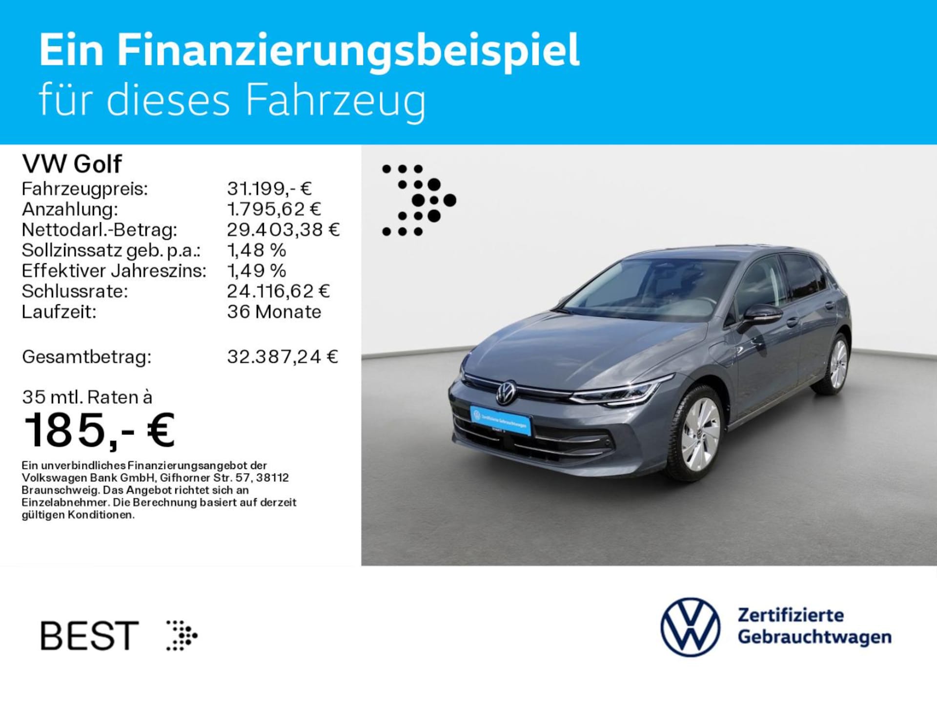 Volkswagen Golf ENERGY