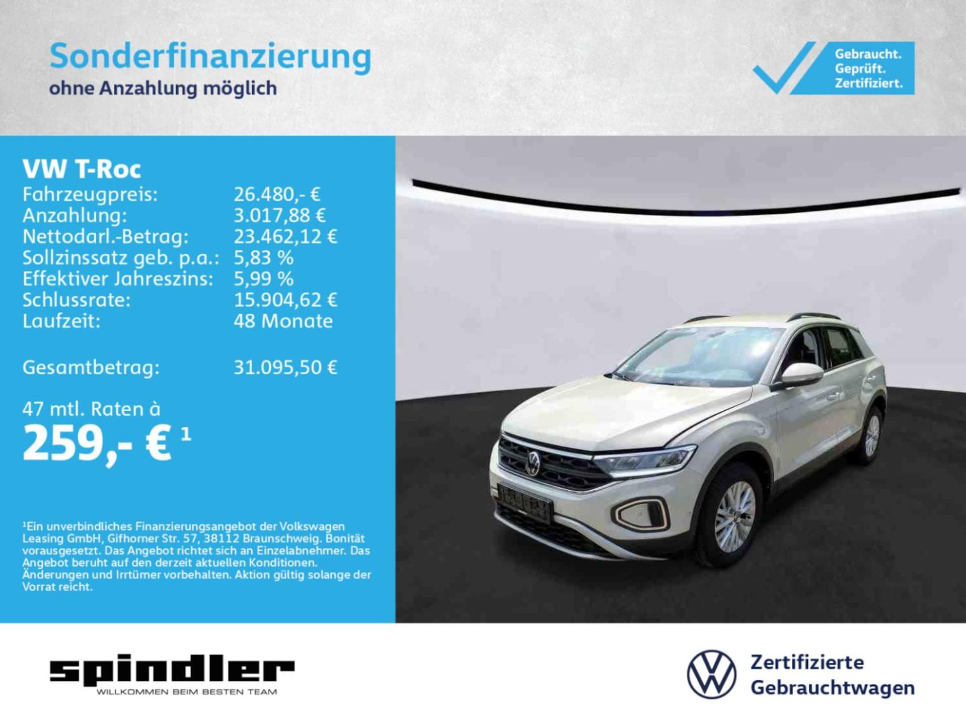 Volkswagen T-Roc Life