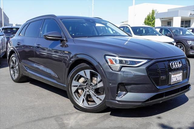 Used 2022 Audi e-tron Premium with VIN WA1AAAGE6NB015522 for sale in Elk Grove, CA