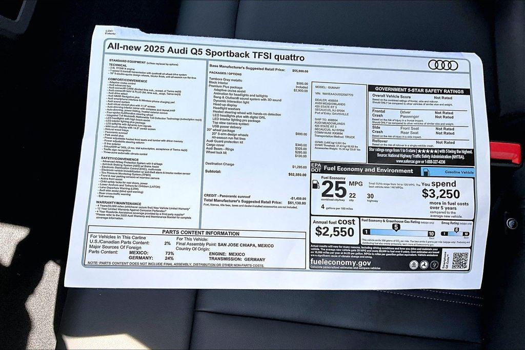 2025 Audi Q5 Sportback Premium Plus - Photo 14